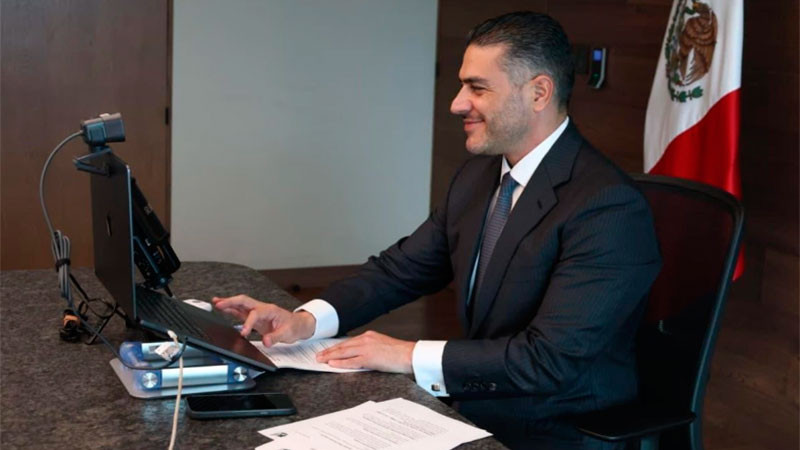 Sostiene llamada telefónica García Harfuch con ministro de Canadá; fortalecerán la seguridad bilateral