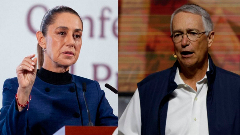 La denegada protección oficial: Sheinbaum niega persecución política a Salinas Pliego, pero el SAT sigue en la búsqueda de la verdad.