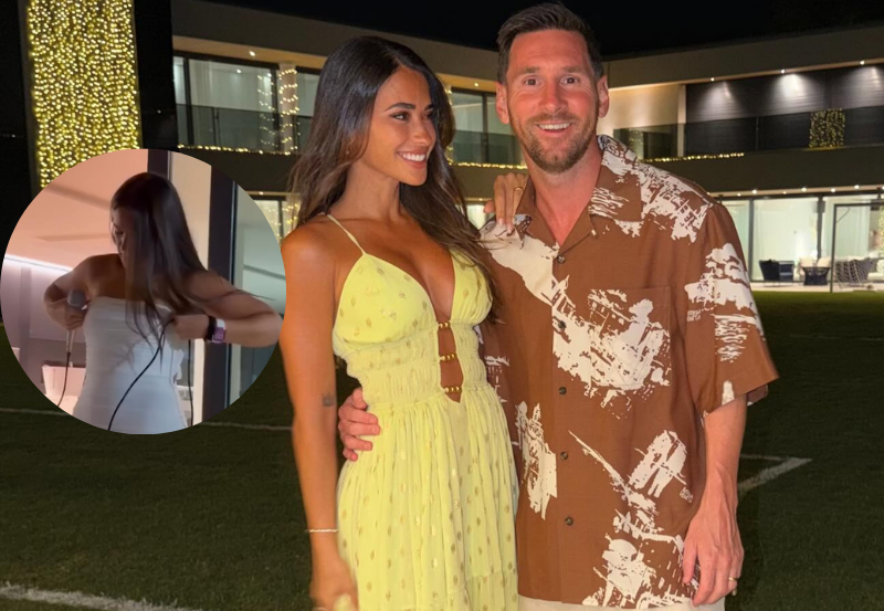 La misteriosa protagonista del festejo de Messi: ¿quién es la intrusa que sorprendió a todo el mundo en la celebración de fin de año?