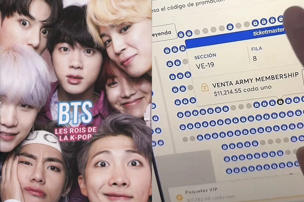 "Panic in the Virtual Queue: Technical Issues Mar Record-Breaking Pre-Sale for BTS Concerts in Mexico City"