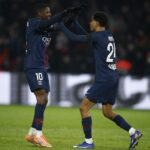 Dembélé mantiene al PSG en la pelea por la Ligue 1